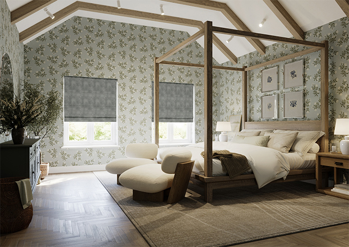 Rya, Linen - Roman Blind - Image 7